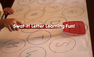 swat it letter learning game