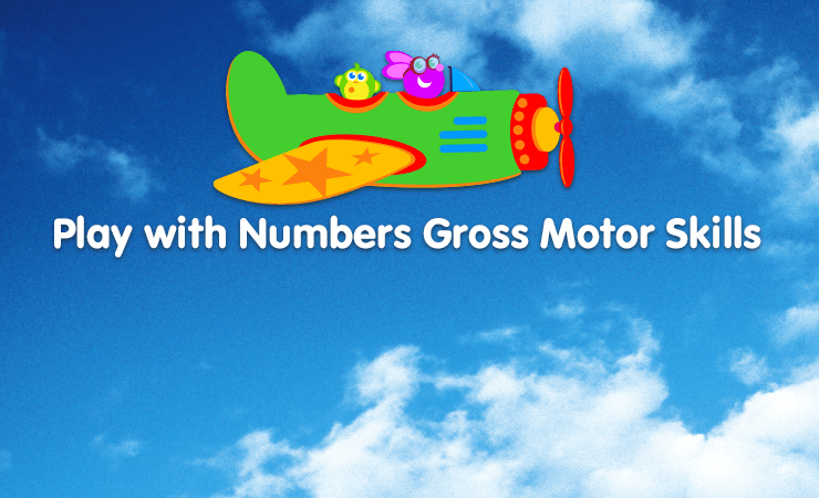 play with numbers gross motor skills game