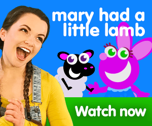 mary had a little lamb title for Kiki's Music Time music video for toddlers on KneeBouncers﻿