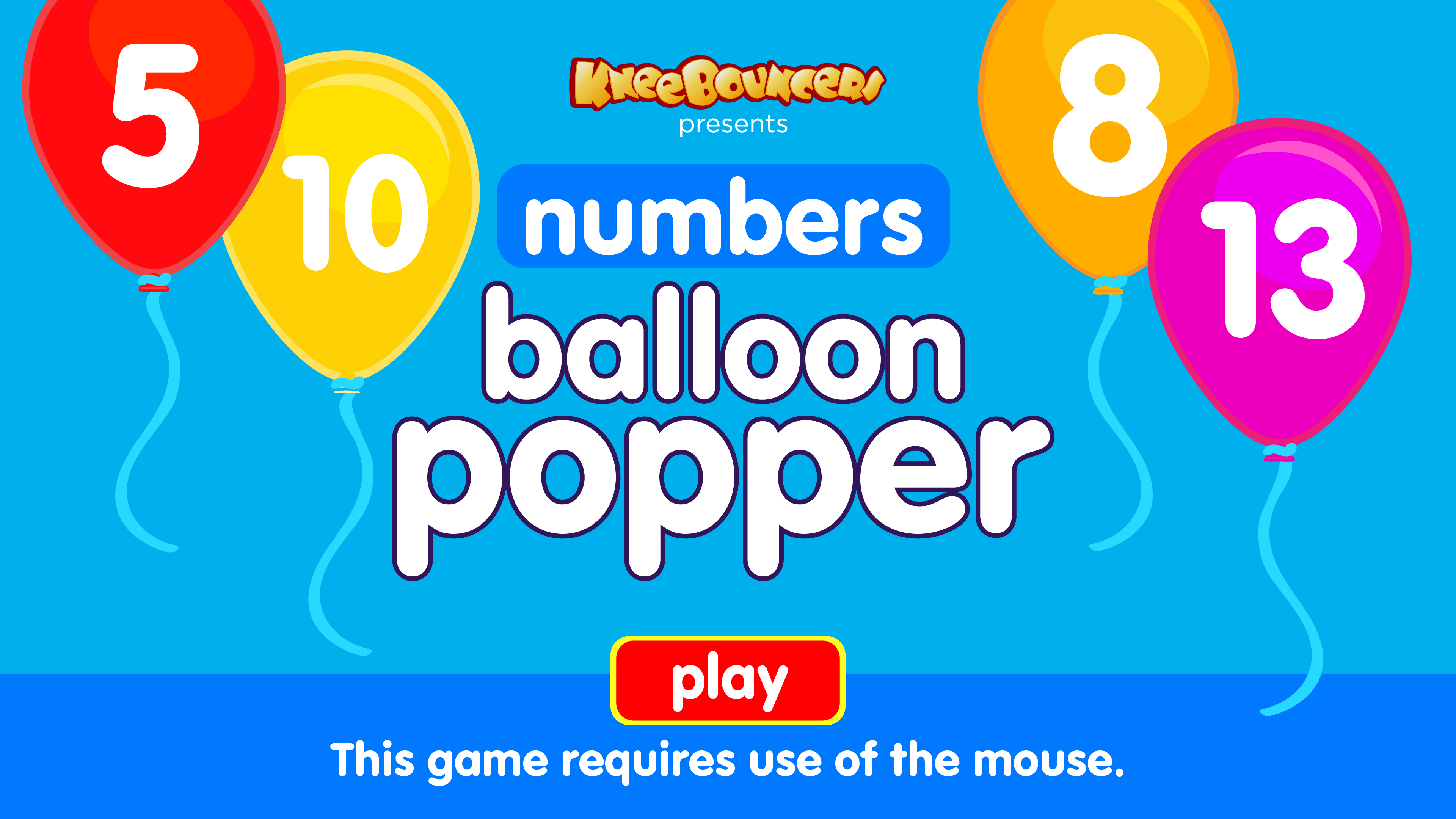 Balloon Popper – Numbers