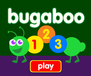 Preschool game, learn numbers, learn counting, bug game