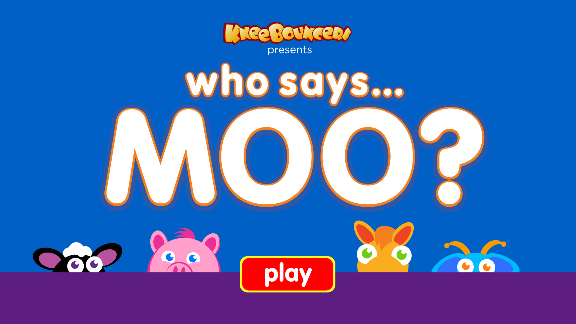 Who Says Moo?